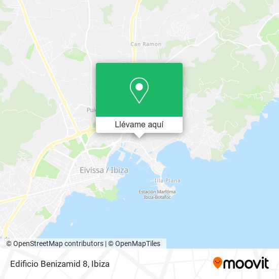 Mapa Edificio Benizamid 8