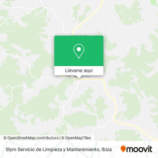 Mapa Slym Servicio de Limpieza y Mantenimiento