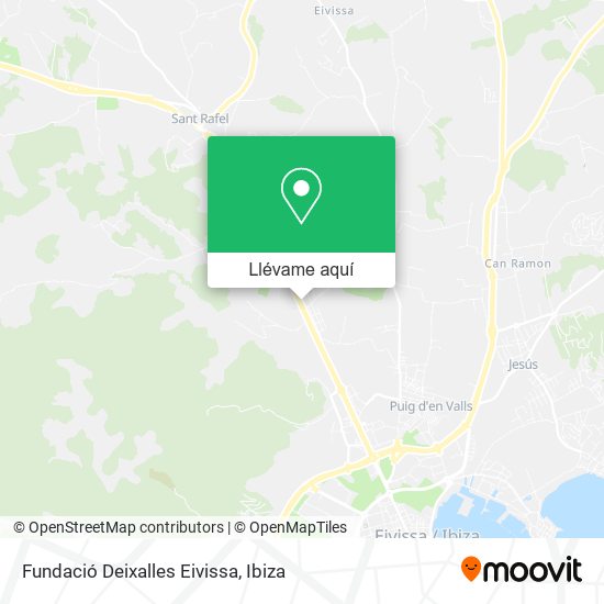 Mapa Fundació Deixalles Eivissa
