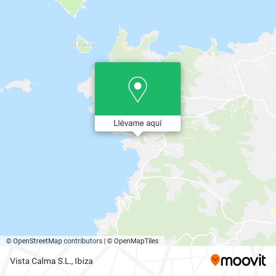 Mapa Vista Calma S.L.
