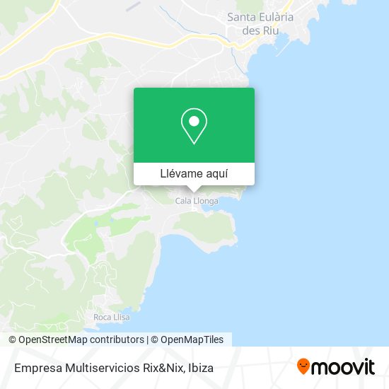 Mapa Empresa Multiservicios Rix&Nix