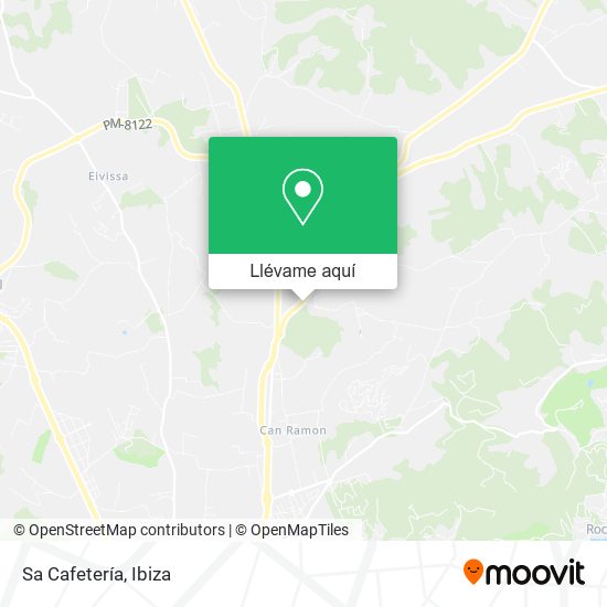 Mapa Sa Cafetería