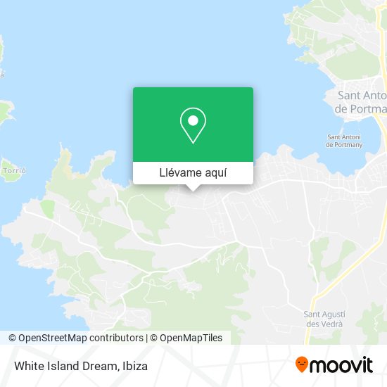 Mapa White Island Dream