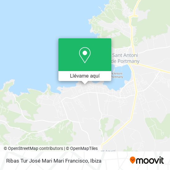 Mapa Ribas Tur José Mari Mari Francisco