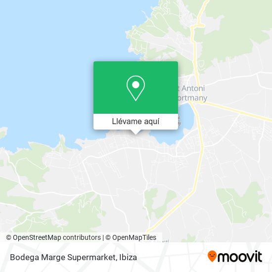 Mapa Bodega Marge Supermarket