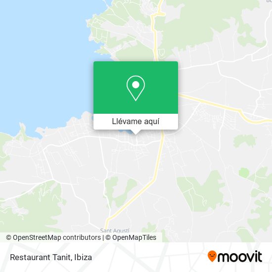 Mapa Restaurant Tanit