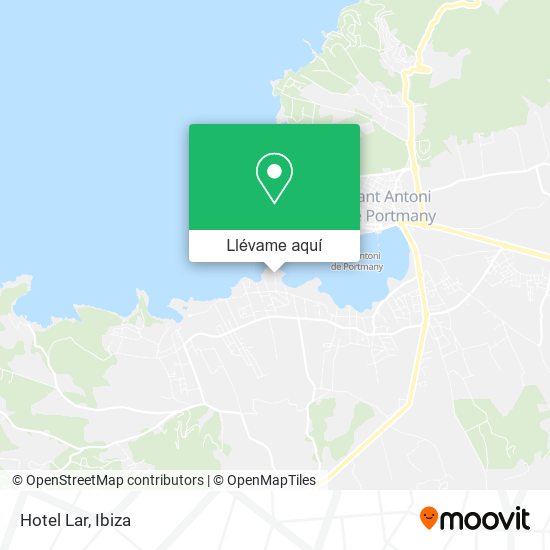 Mapa Hotel Lar