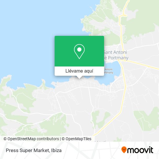 Mapa Press Super Market