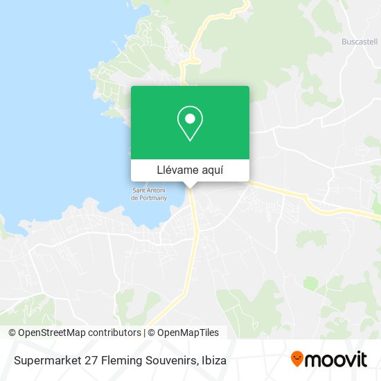 Mapa Supermarket 27 Fleming Souvenirs