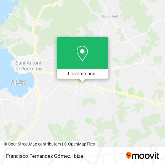 Mapa Francisco Fernandez Gómez