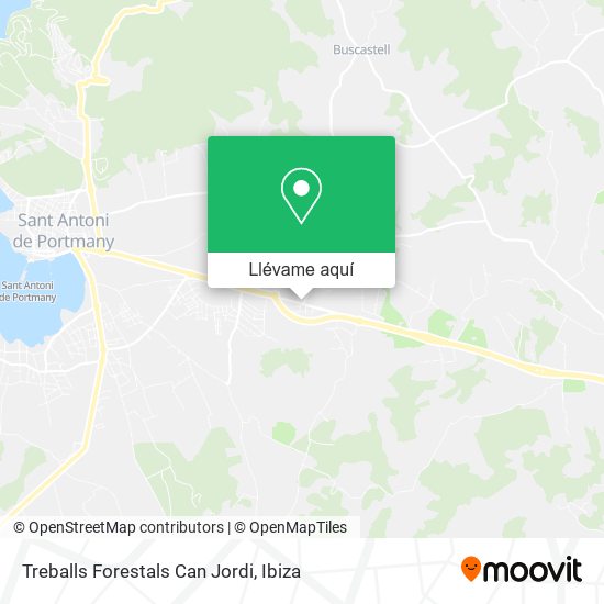 Mapa Treballs Forestals Can Jordi