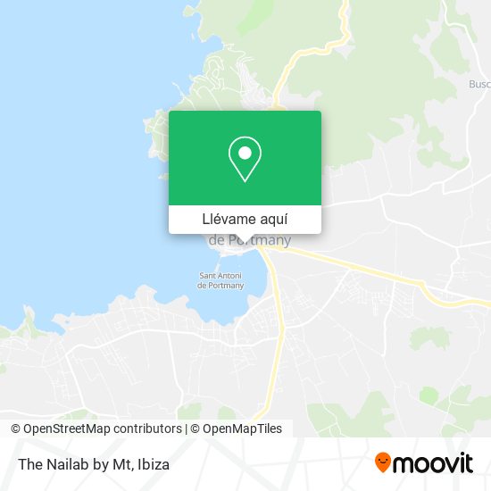 Mapa The Nailab by Mt
