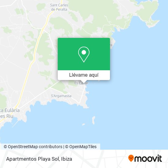 Mapa Apartmentos Playa Sol