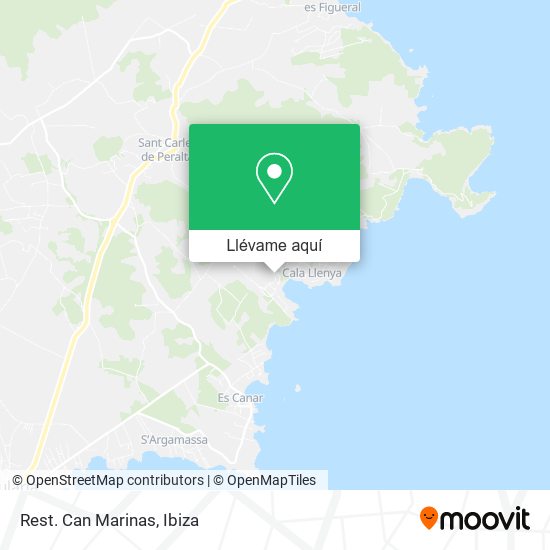 Mapa Rest. Can Marinas