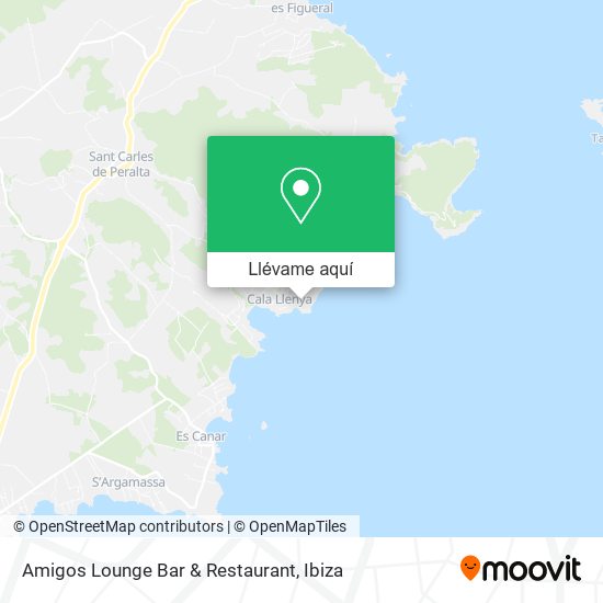 Mapa Amigos Lounge Bar & Restaurant
