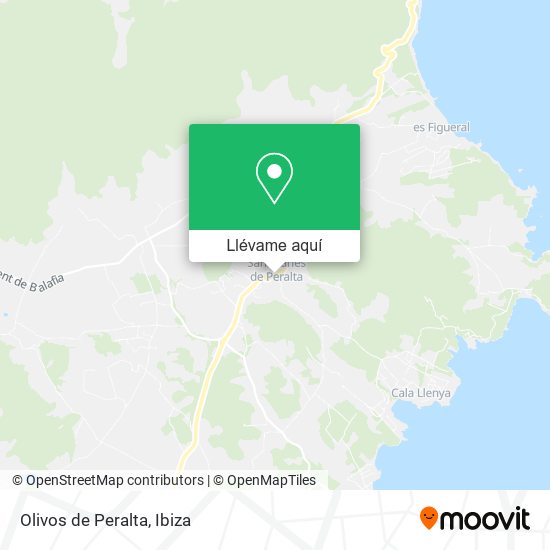 Mapa Olivos de Peralta