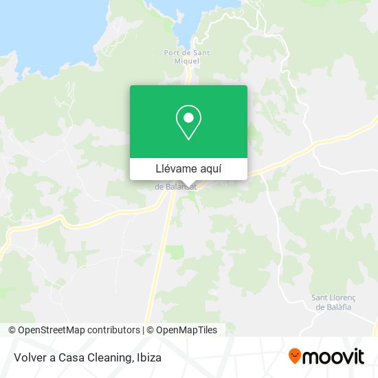 Mapa Volver a Casa Cleaning