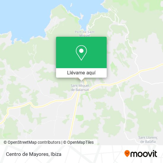 Mapa Centro de Mayores