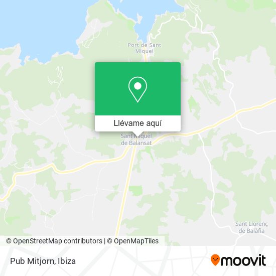 Mapa Pub Mitjorn