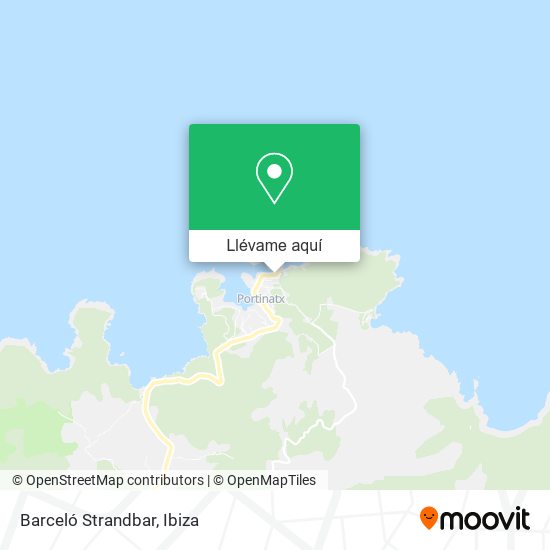 Mapa Barceló Strandbar