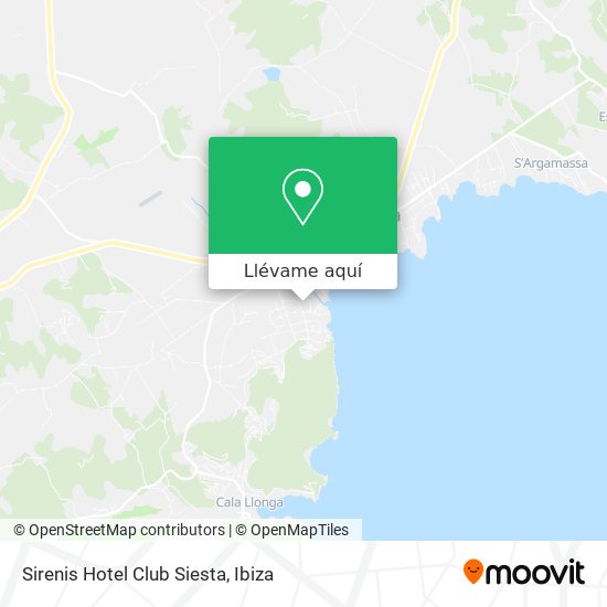 Mapa Sirenis Hotel Club Siesta