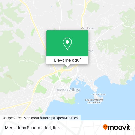 Mapa Mercadona Supermarket
