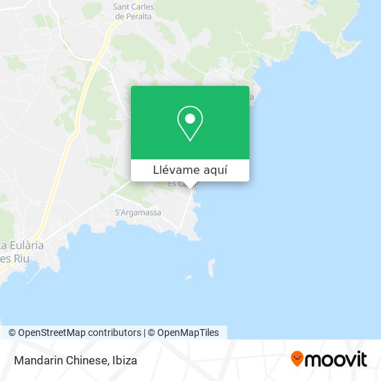 Mapa Mandarin Chinese
