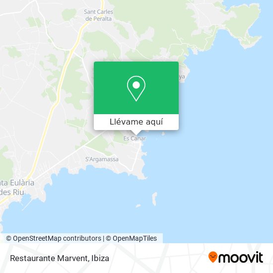 Mapa Restaurante Marvent