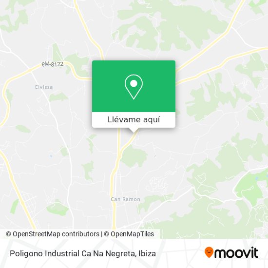 Mapa Poligono Industrial Ca Na Negreta