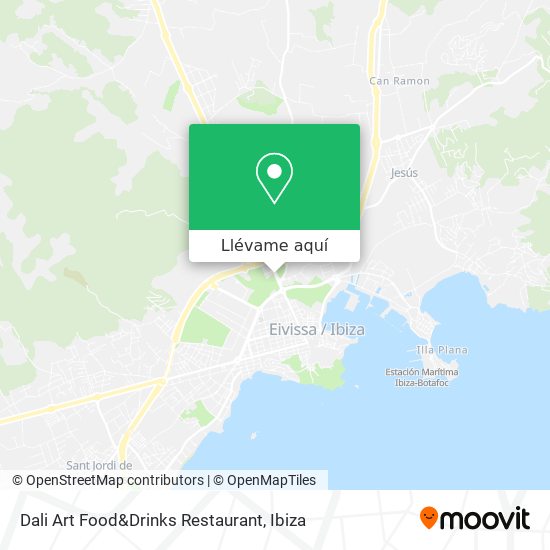 Mapa Dali Art Food&Drinks Restaurant