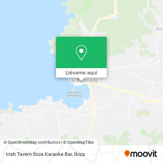 Mapa Irish Tavern Ibiza Karaoke Bar
