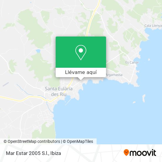 Mapa Mar Estar 2005 S.l.