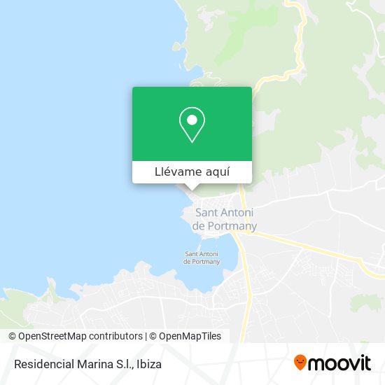 Mapa Residencial Marina S.l.