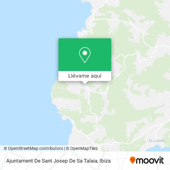 Mapa Ajuntament De Sant Josep De Sa Talaia