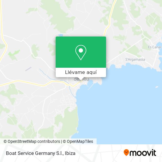 Mapa Boat Service Germany S.l.