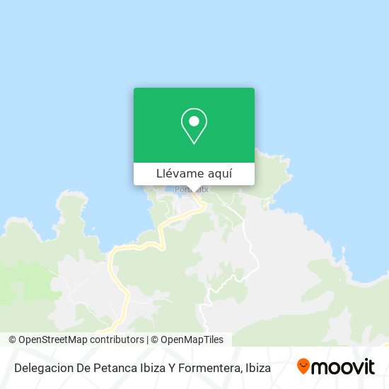 Mapa Delegacion De Petanca Ibiza Y Formentera