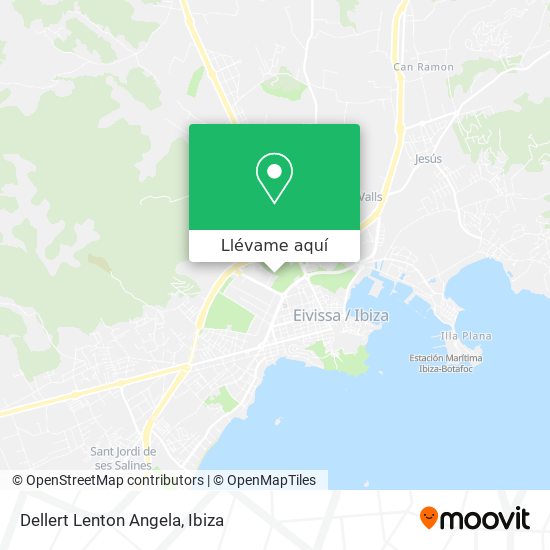 Mapa Dellert Lenton Angela