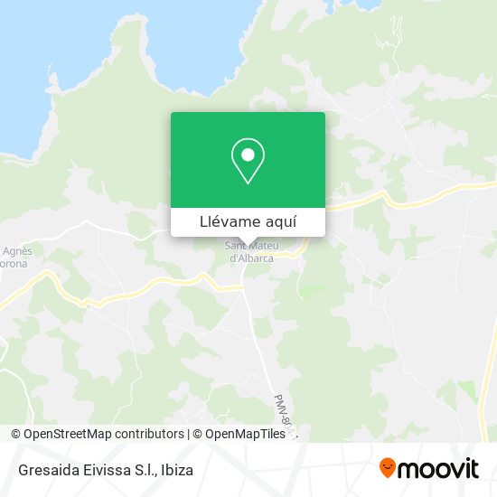 Mapa Gresaida Eivissa S.l.