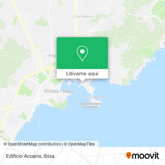 Mapa Edificio Acuario