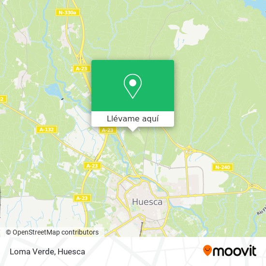Mapa Loma Verde