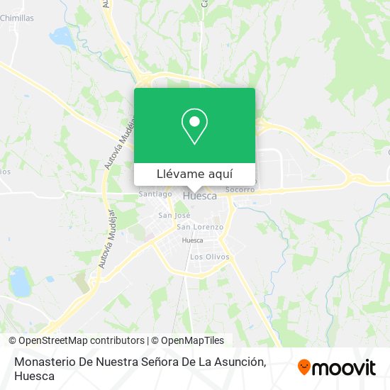 Mapa Monasterio De Nuestra Señora De La Asunción