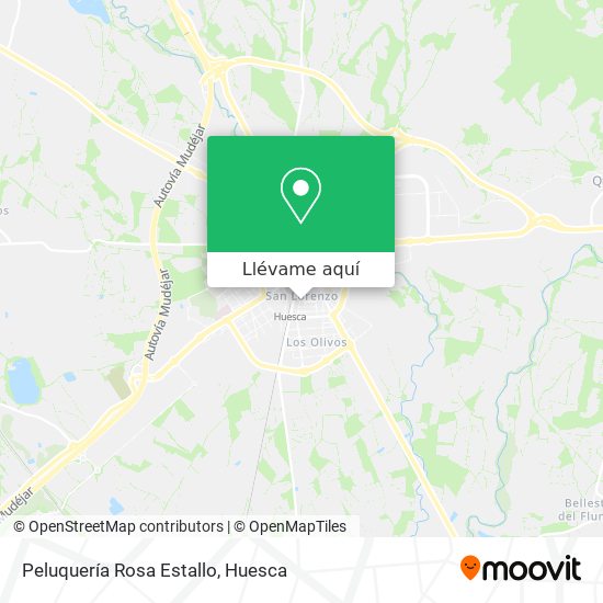 Mapa Peluquería Rosa Estallo