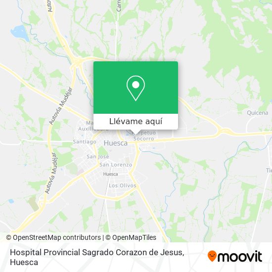 Mapa Hospital Provincial Sagrado Corazon de Jesus