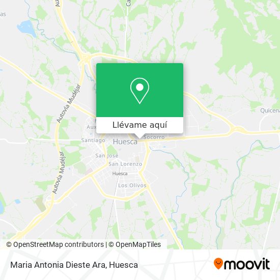 Mapa Maria Antonia Dieste Ara