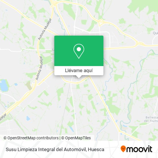 Mapa Susu Limpieza Integral del Automóvil