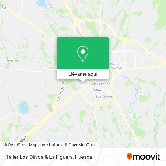 Mapa Taller Los Olivos & La Figuera