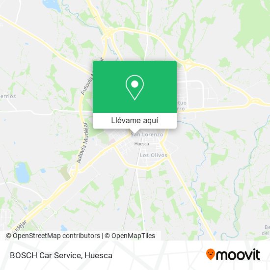 Mapa BOSCH Car Service