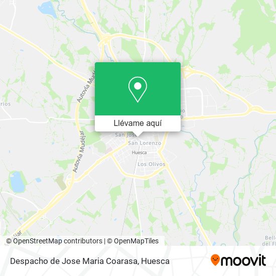 Mapa Despacho de Jose Maria Coarasa