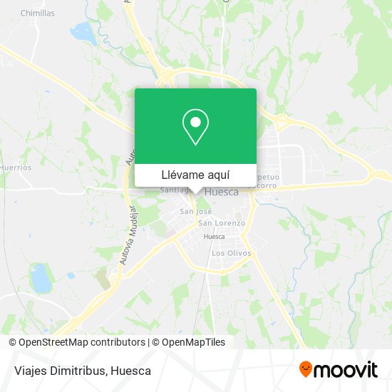 Mapa Viajes Dimitribus