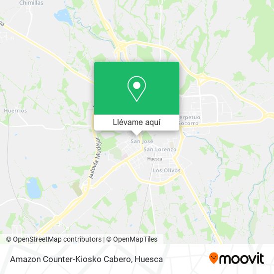 Mapa Amazon Counter-Kiosko Cabero